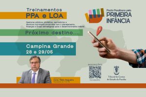 Campina Grande sedia nova etapa de capacitação do TCE-PB sobre políticas públicas para a Primeira Infância
