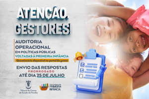 TCE-PB prorroga prazo para municípios responderem sobre Primeira Infância