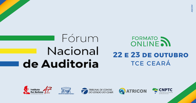 Abertas as inscrições para o VII Fórum Nacional de Auditoria