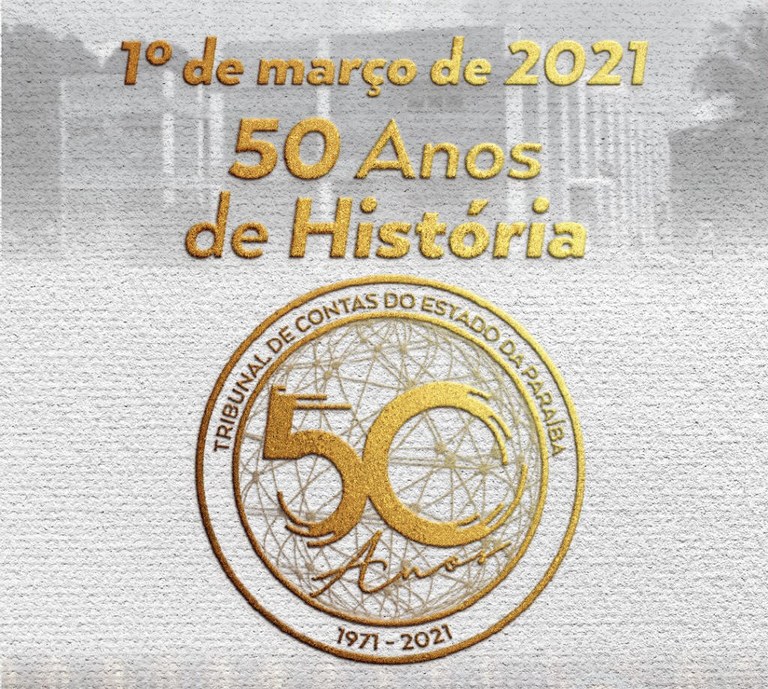 Tribunal de Contas da Paraíba celebra 50 anos de instalação