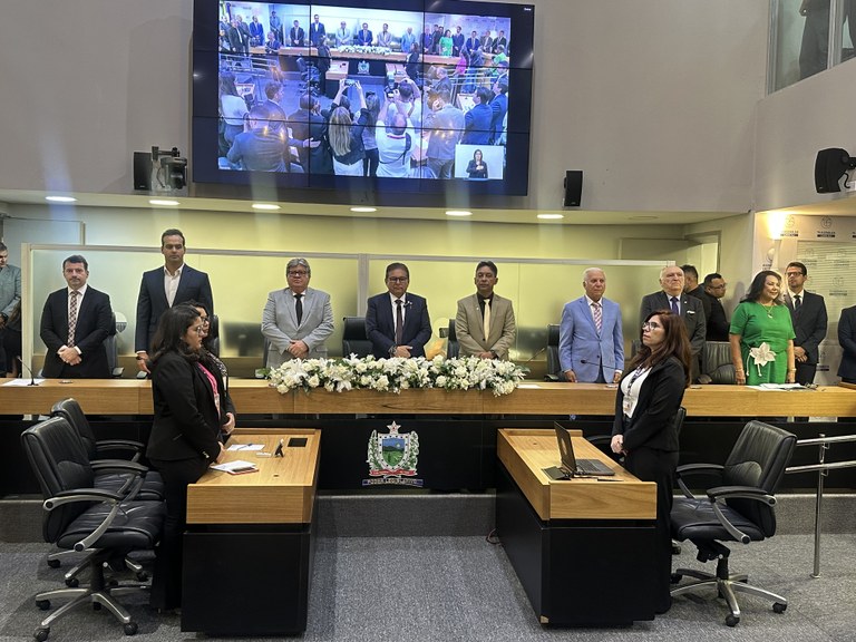 Presidente TCE-PB participa da sessão ordinária de abertura do Ano Legislativo da ALPB