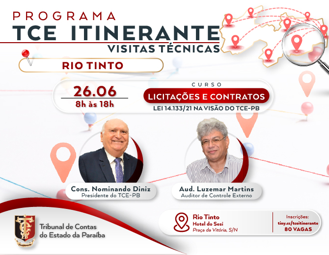 TCE Itinerante promove curso sobre Nova Lei de Licitações e Contratos para gestores de 13 municípios