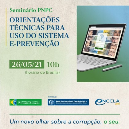 Seminário PNPC orienta gestores públicos para uso do Sistema e-Prevenção