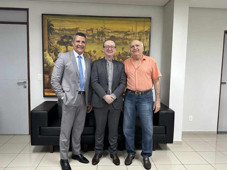 TCE-PB recebe visita dos presidentes da Atricon e do TCE da Bahia para assinatura de termo de cooperação