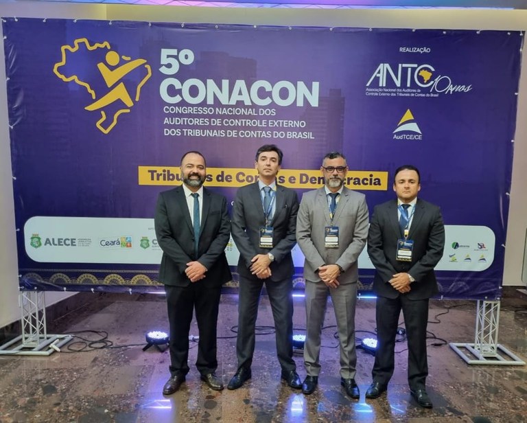 Auditores de Controle Externo do TCE-PB participam do 5º Congresso Nacional da categoria em Fortaleza