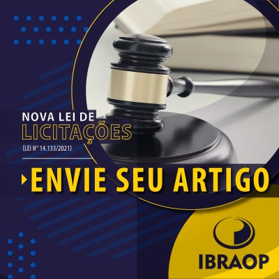 Debate virtual do Ibraop sobre a Nova Lei de Licitações e Contratos será no dia 31 de maio