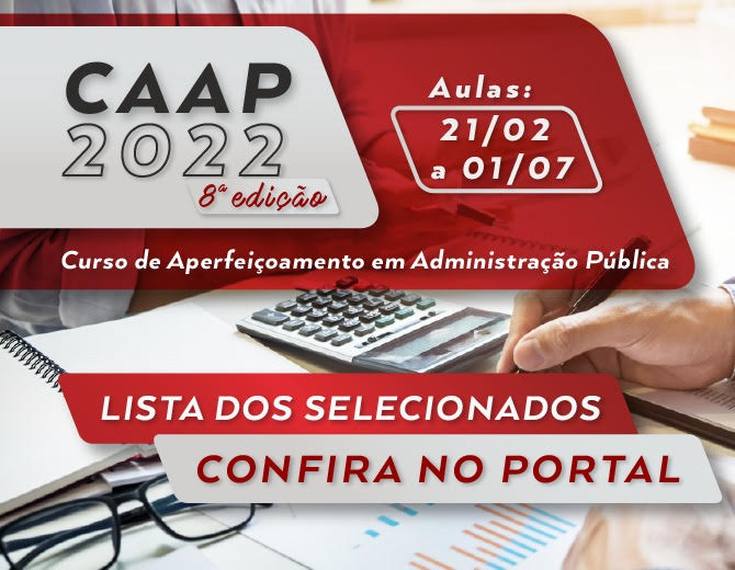 Escola de Contas do TCE-PB divulga relação dos selecionados para CAAP 8ª Edição