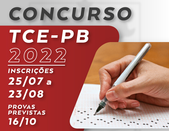 TCE-PB encerra hoje inscrições para os concursos de médico e conselheiro substituto