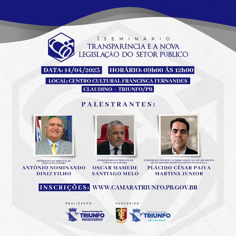 Presidente do TCE participa de evento em Triunfo sobre transparência