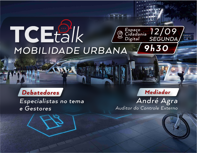 TCE Talk chega à sua terceira edição e discute mobilidade urbana