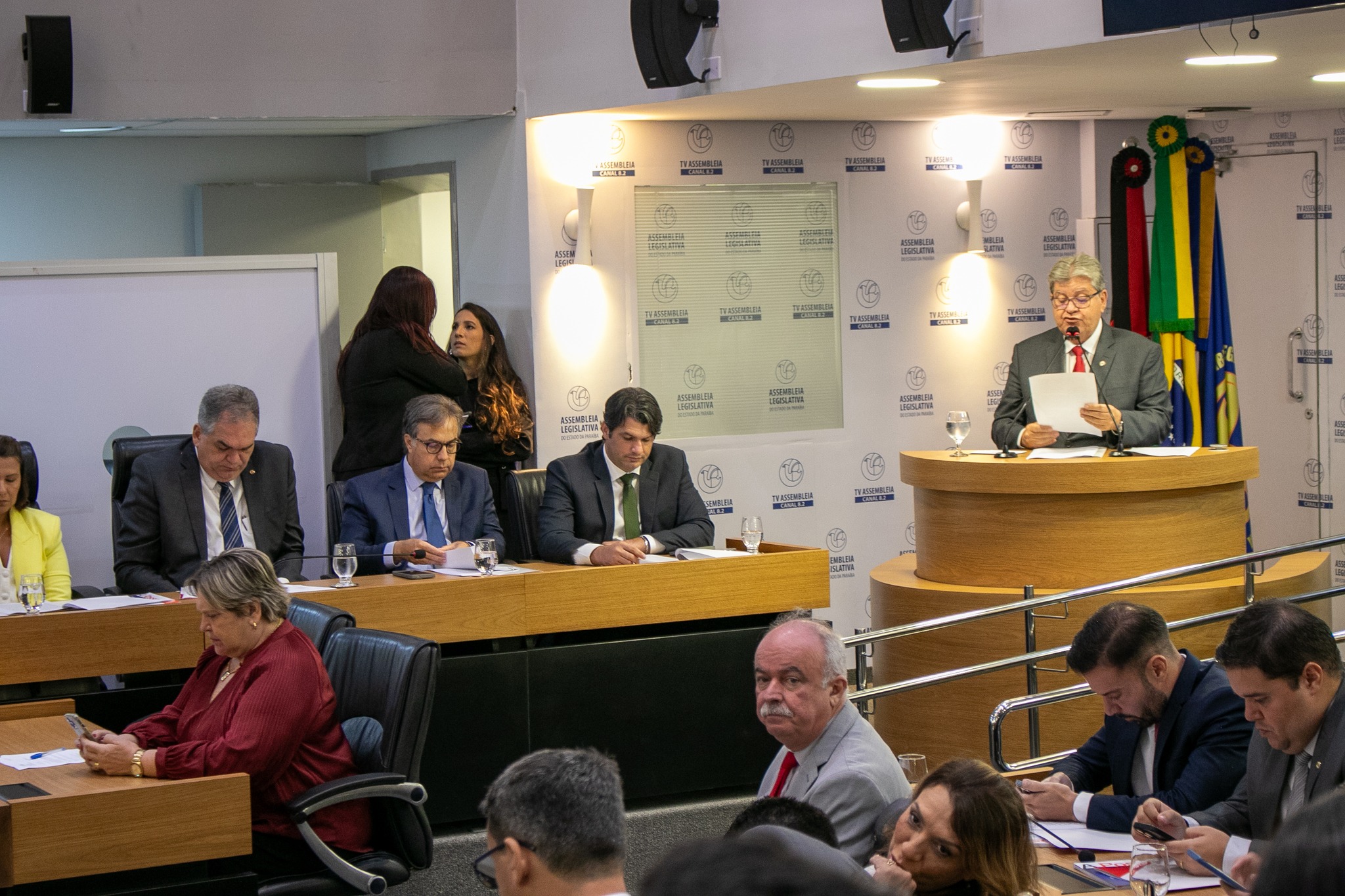 Presidente do TCE-PB participa da abertura dos trabalhos legislativos na ALPB