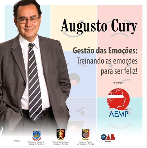 Centro Cultural do TCE-PB sediará palestra do médico psiquiatra Augusto Cury