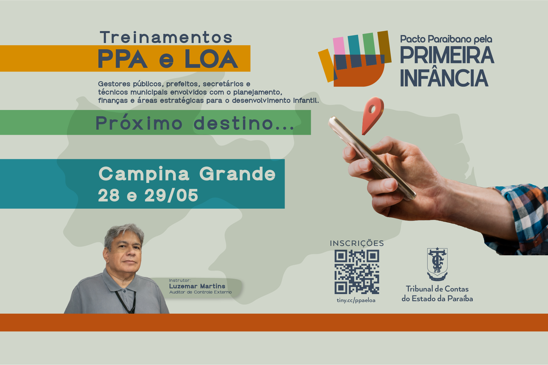 Campina Grande sedia nova etapa de capacitação do TCE-PB sobre políticas públicas para a Primeira Infância