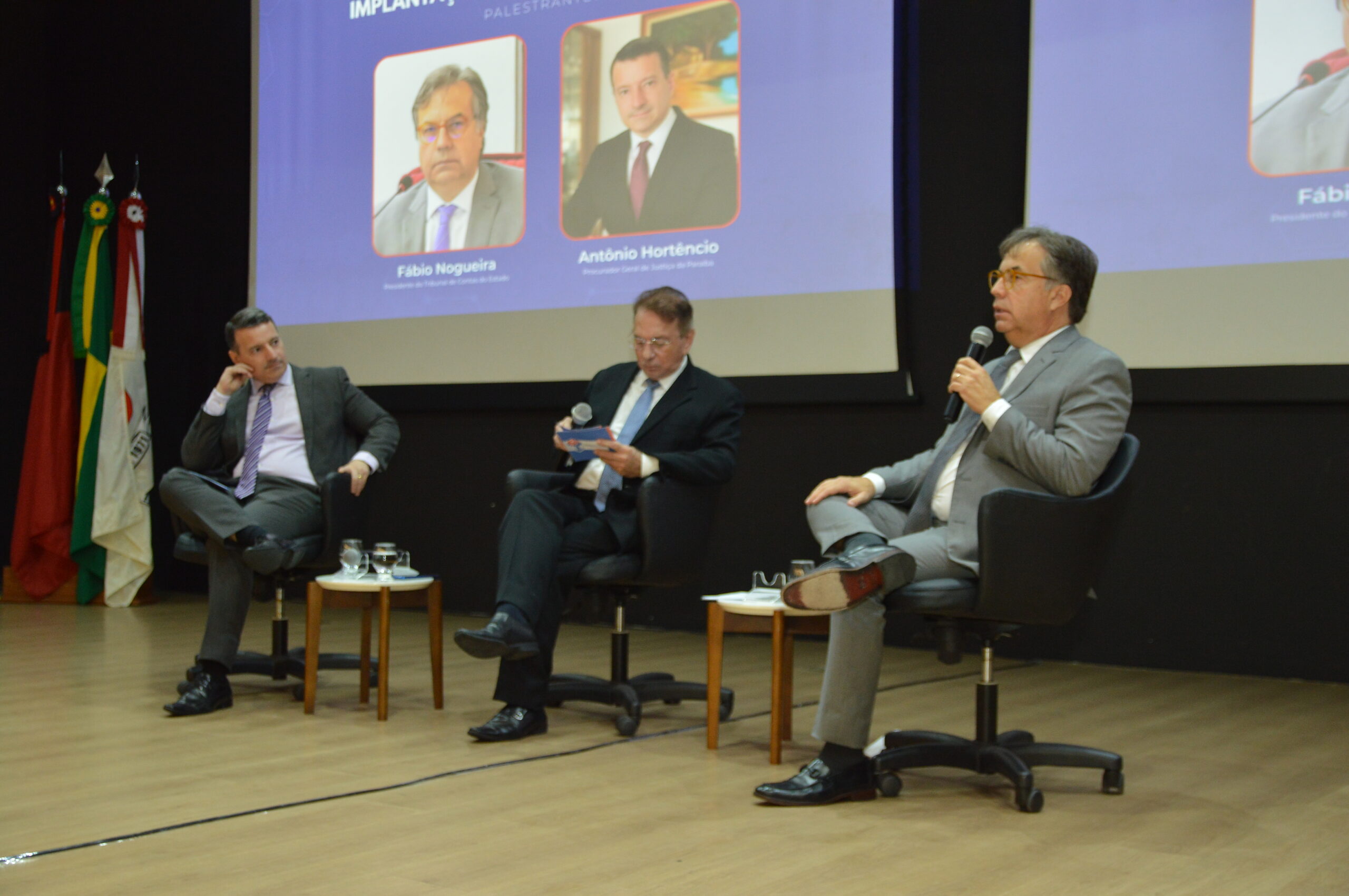 Fábio Nogueira fala sobre atuação do TCE durante 4º Encontro de Administradores Tributários da Paraíba