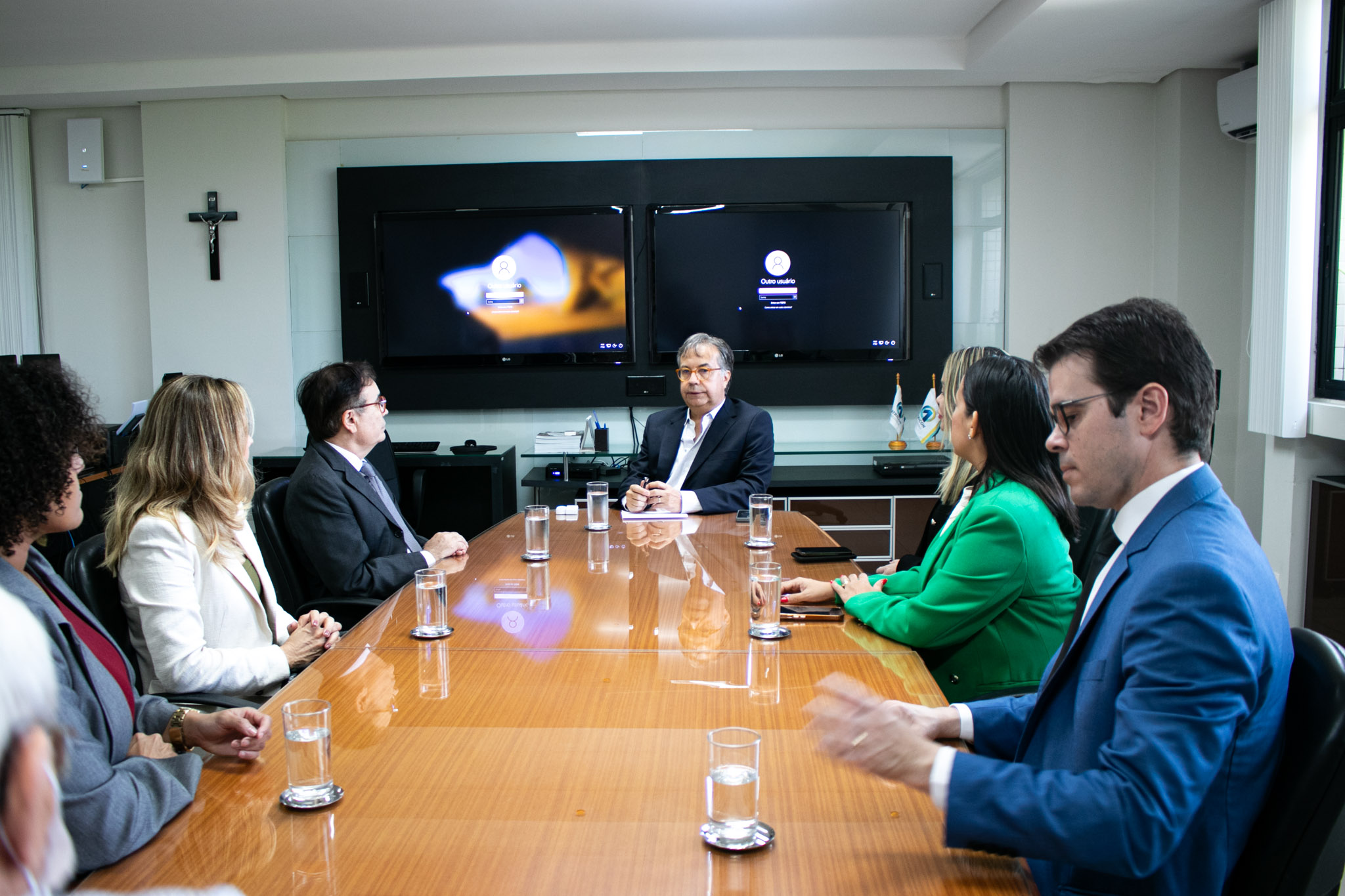 Tribunal de Contas recebe visita institucional dos dirigentes da Seccional paraibana da OAB