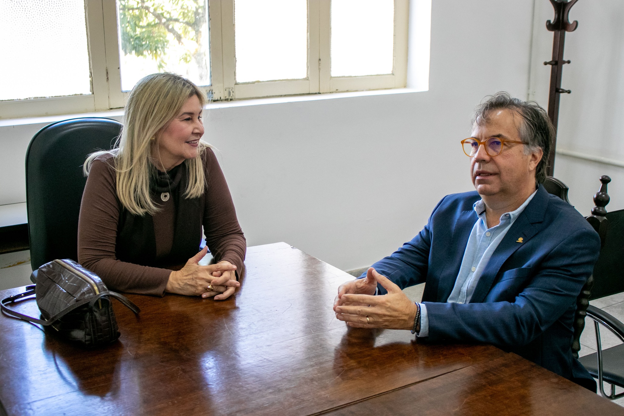 Presidente do TCE-PB visita CCJ da UEPB antes de abrir evento sobre PPA e LOA em Campina Grande