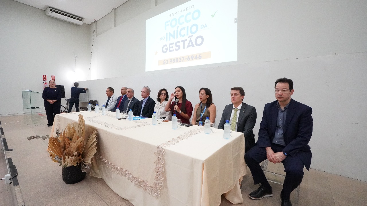 Focco-PB realiza seminário sobre início da gestão para novos prefeitos municipais na cidade de Patos