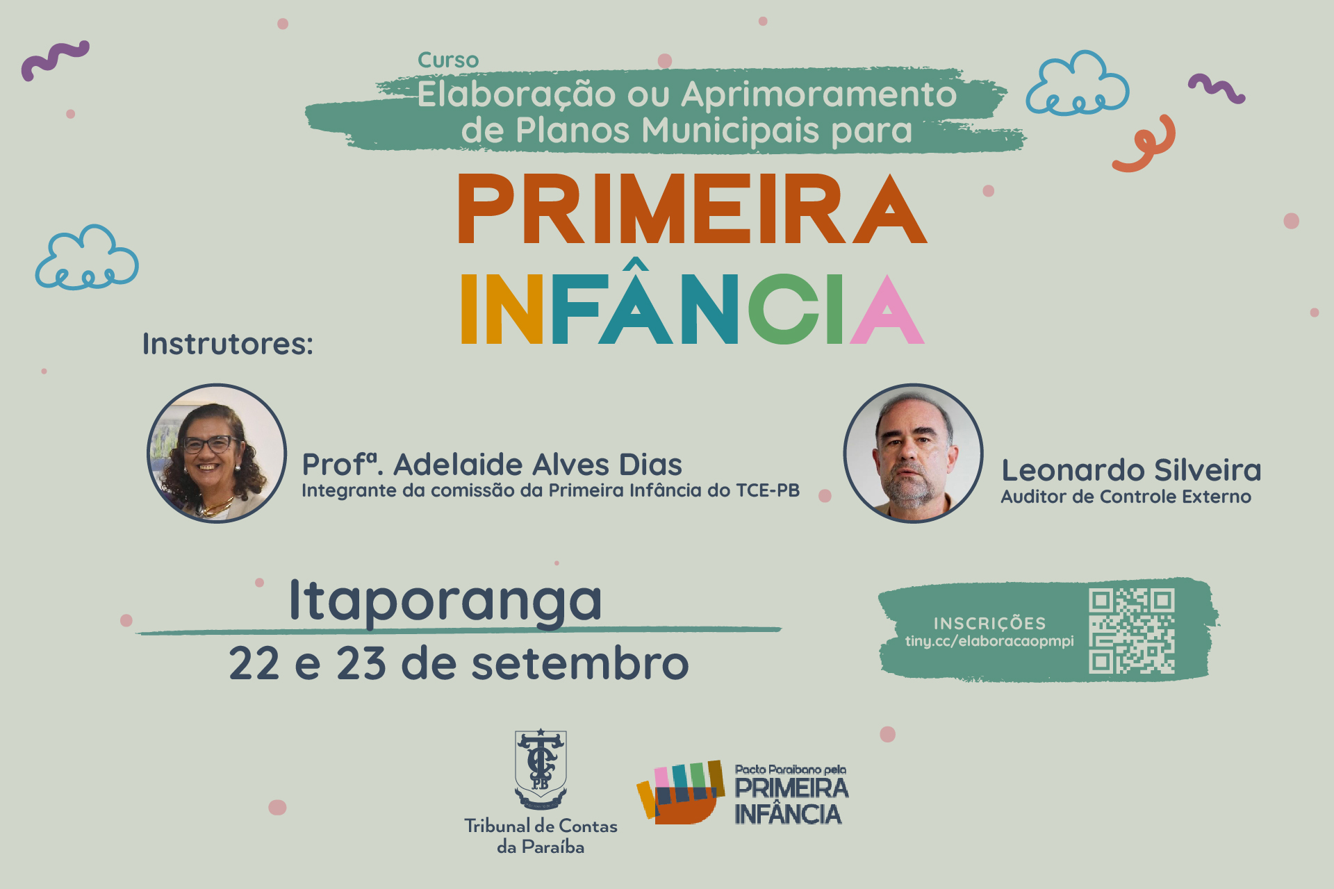 TCE-PB promove capacitação sobre elaboração de planos municipais para a primeira infância em Itaporanga