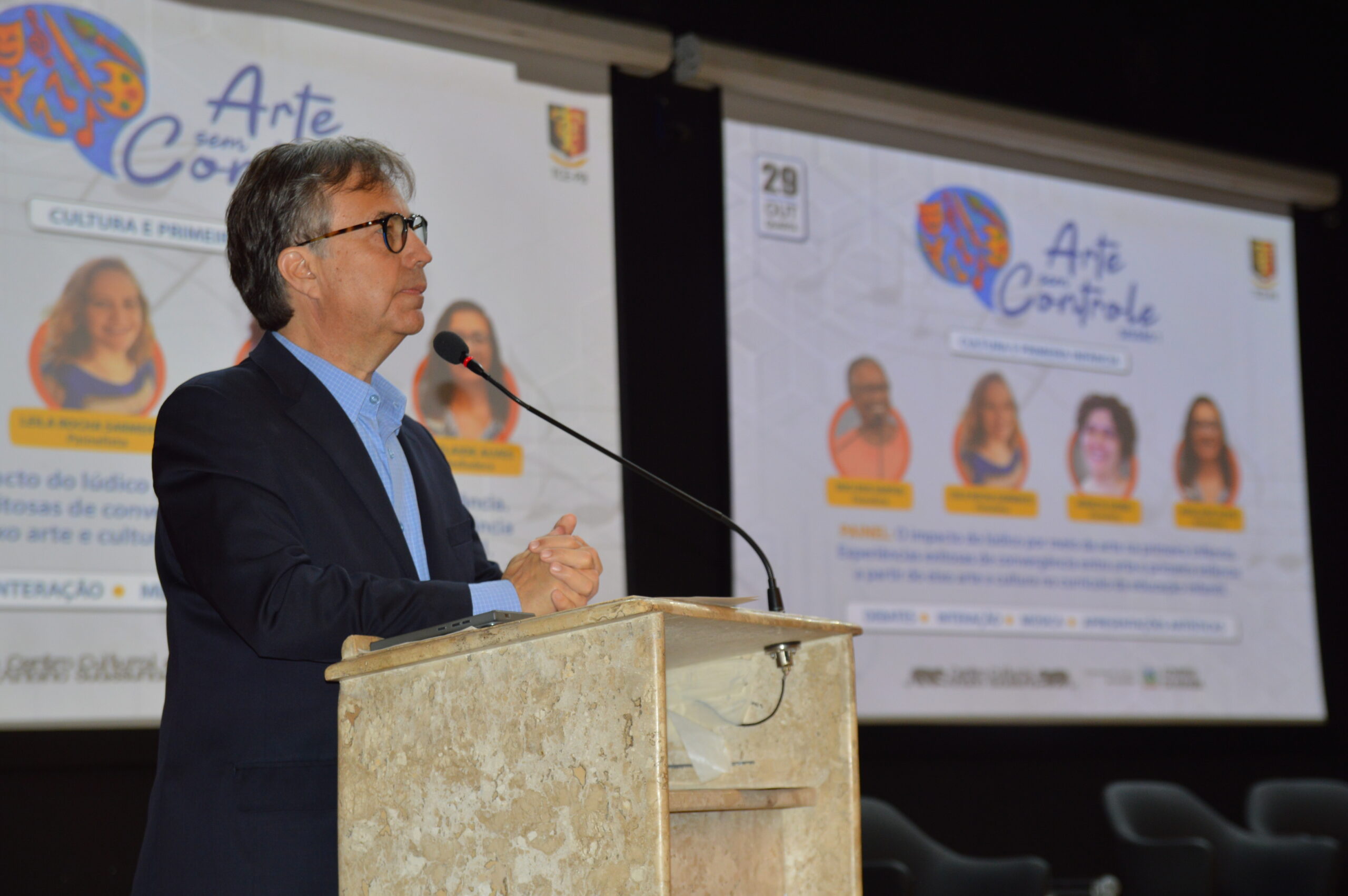 Presidente do TCE-PB destaca papel transformador da arte e da cultura na abertura do projeto “Arte Sem Controle”