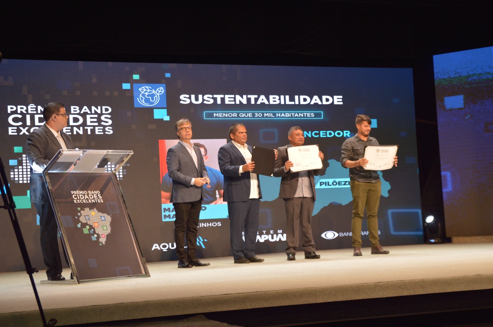 Presidente do TCE prestigia o Prêmio Band Cidades Excelentes em estímulo à melhoria da gestão pública