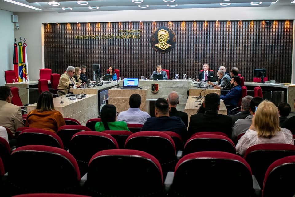 Tribunal de Contas aprova as contas da Cehap e de seis municípios na última sessão ordinária de 2025