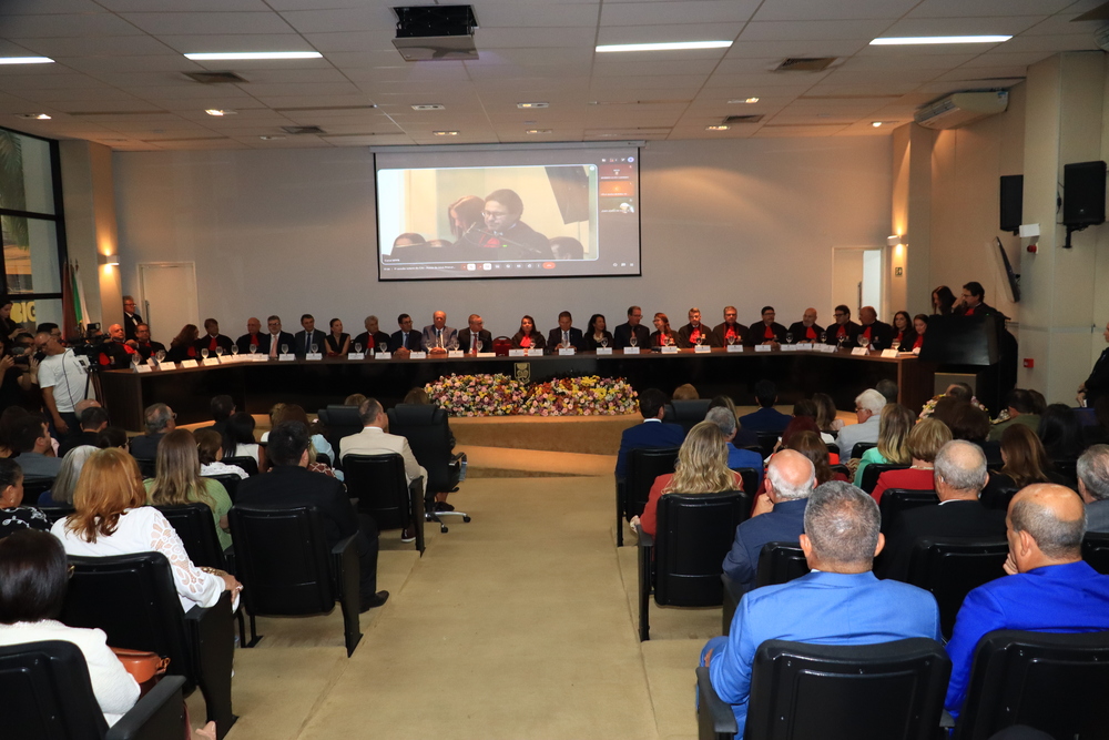 Conselheiros do TCE-PB prestigiam a posse de Salete Porto no cargo de Procuradora de Justiça do MPPB