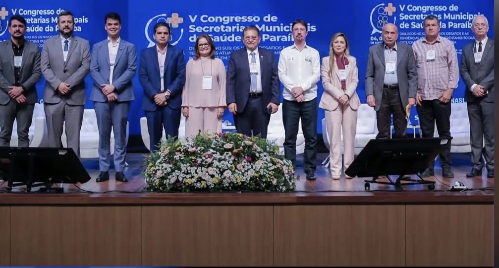 Conselheira Alanna Galdino Vieira representa TCE-PB na abertura do V Congresso de Secretarias Municipais de Saúde