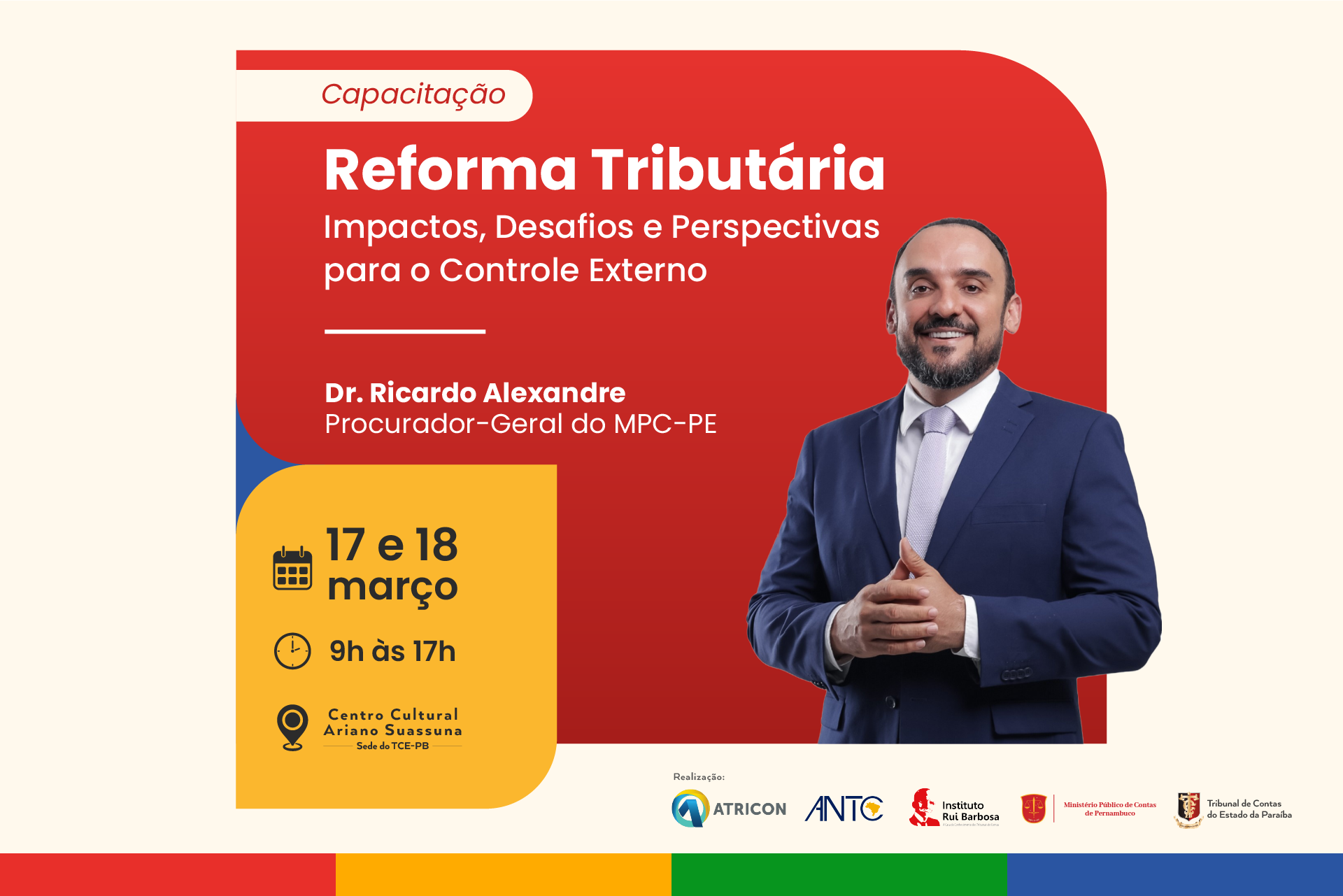 TCE-PB promove capacitação sobre Reforma Tributária e seus impactos para o controle externo