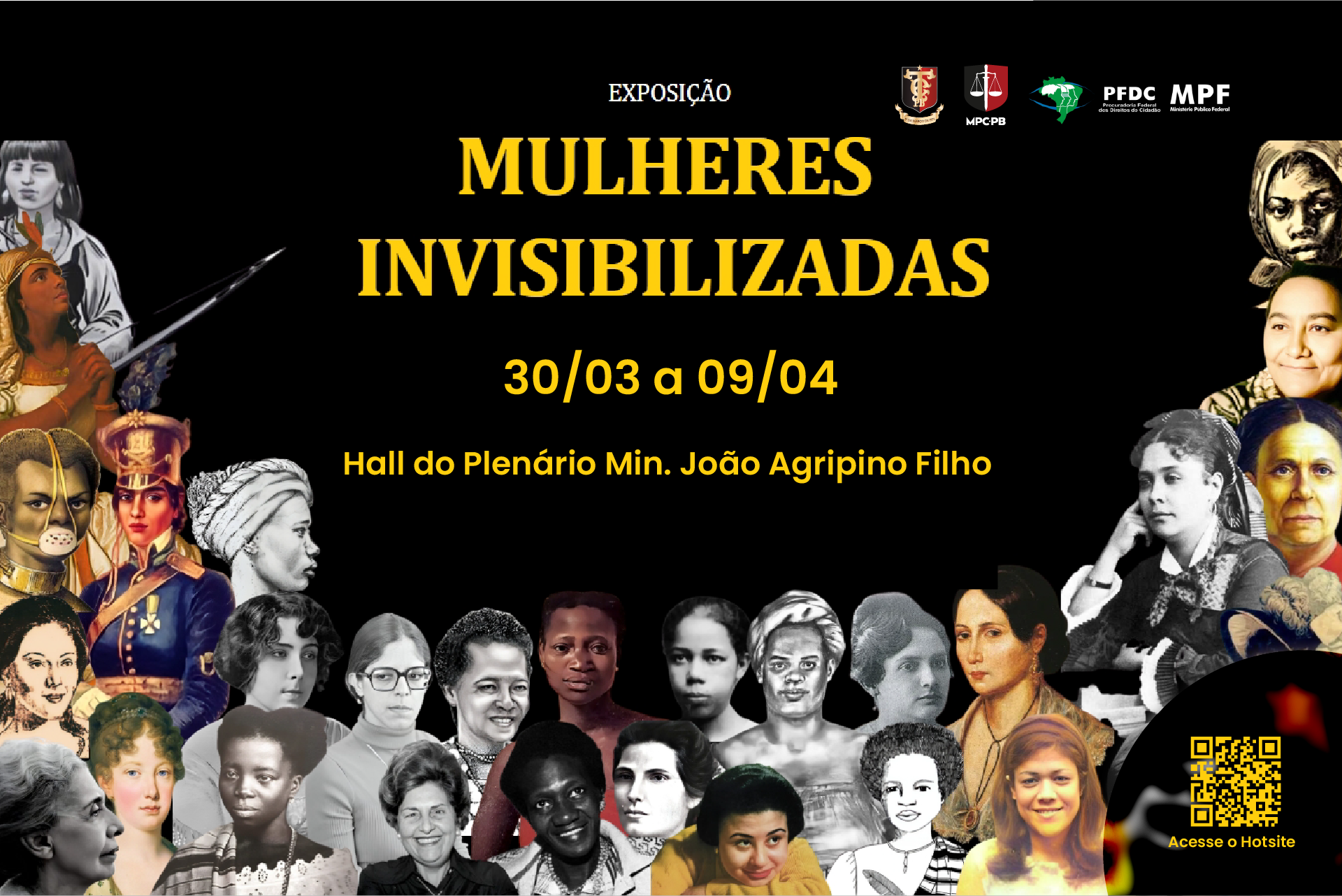 TCE-PB sediará exposição “Mulheres Invisibilizadas” e reforça compromisso com direitos humanos