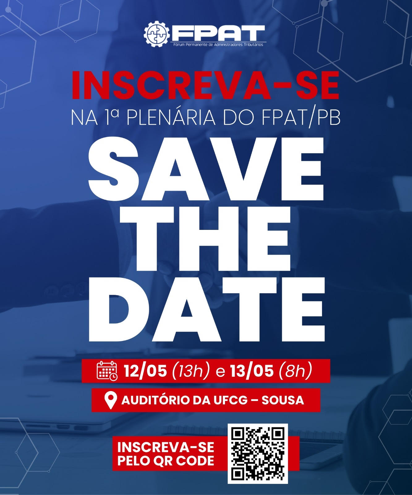 Sousa sediará 1ª Plenária do FPAT/PB 2026 com foco na modernização da gestão tributária, com apoio do TCE-PB