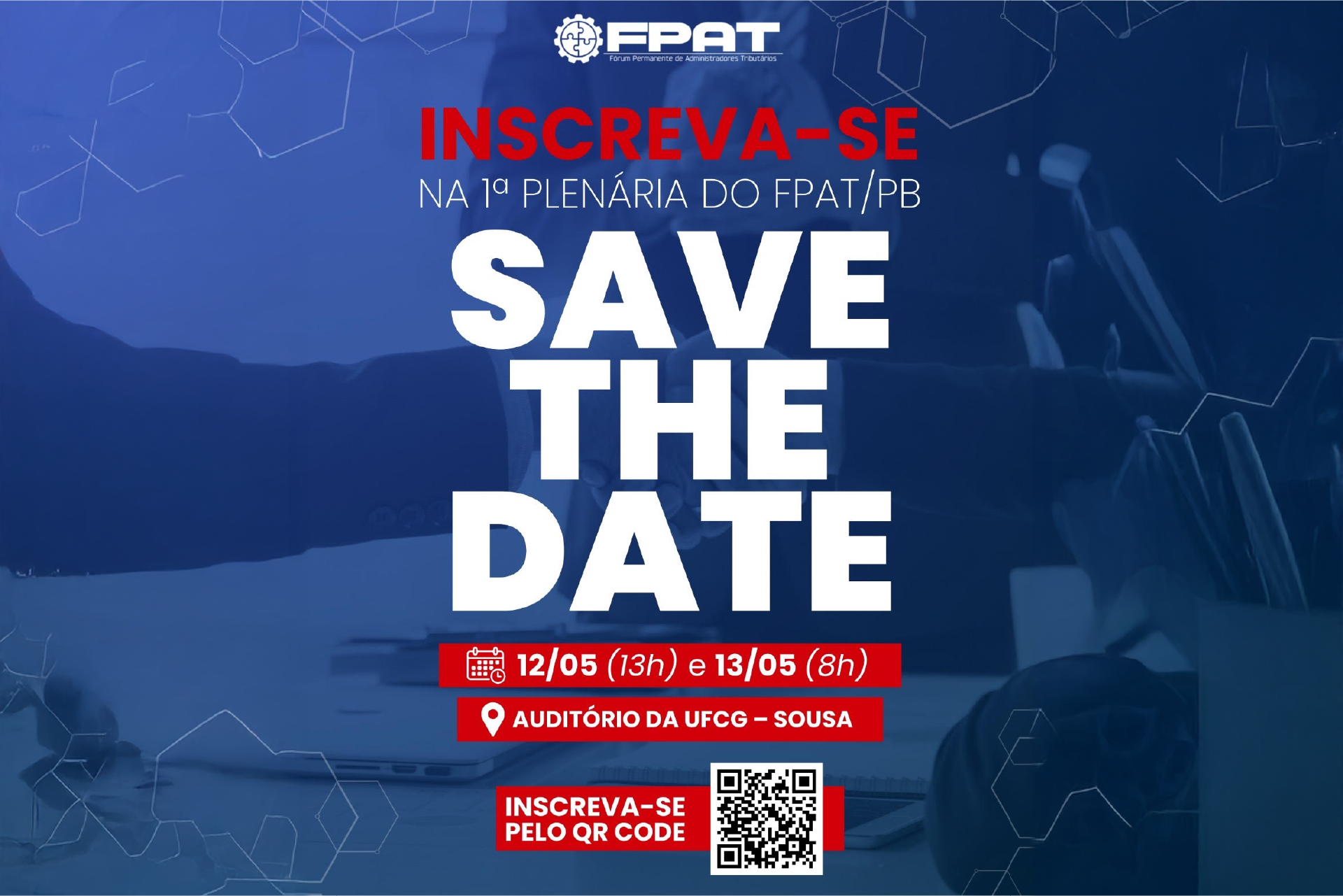 Sousa sediará 1ª Plenária do FPAT/PB 2026 com foco na modernização da gestão tributária, com apoio do TCE-PB