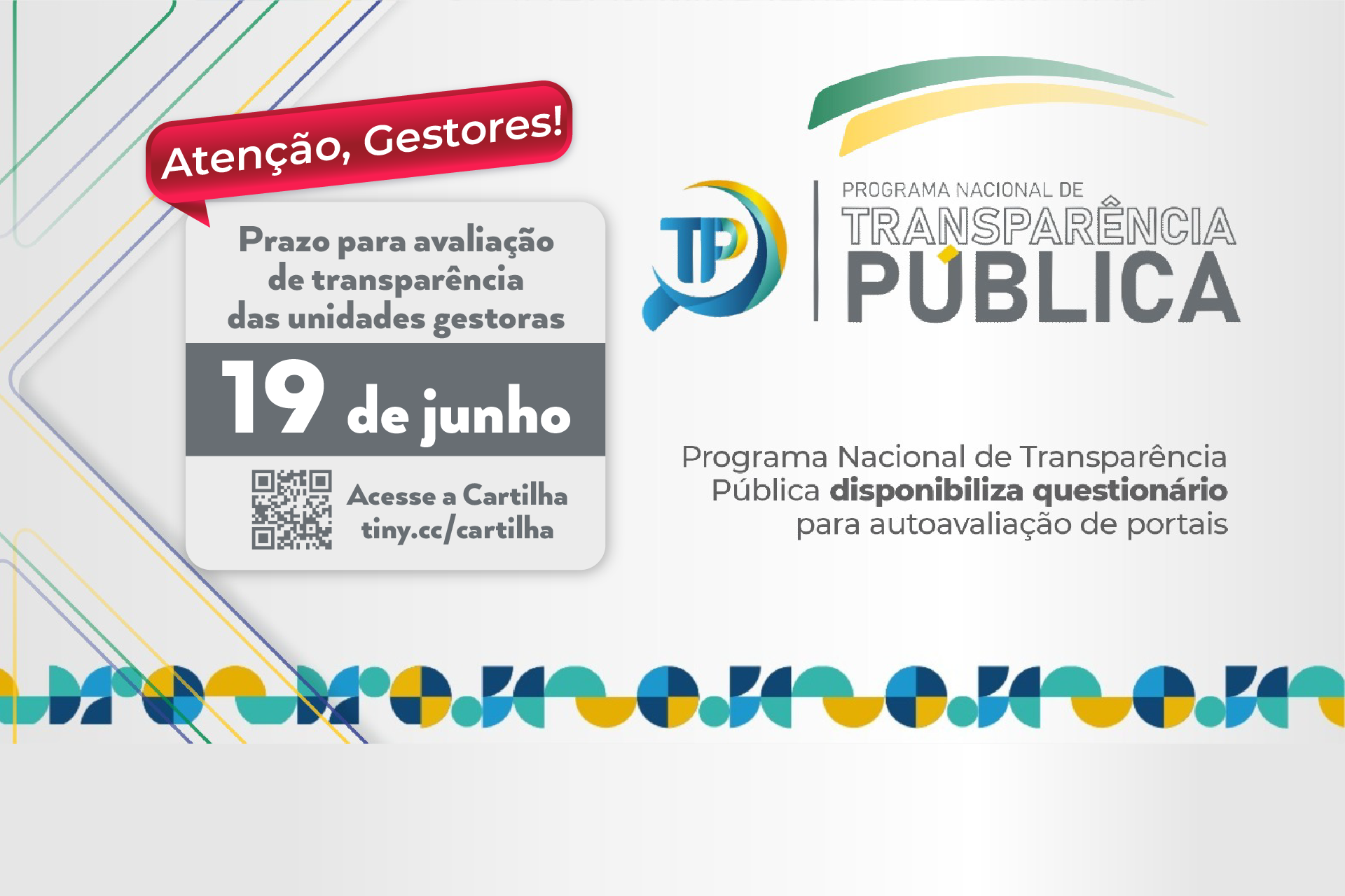 Gestores têm até 19 de junho para cumprir etapa do Programa de Transparência Pública 2026, alerta TCE-PB