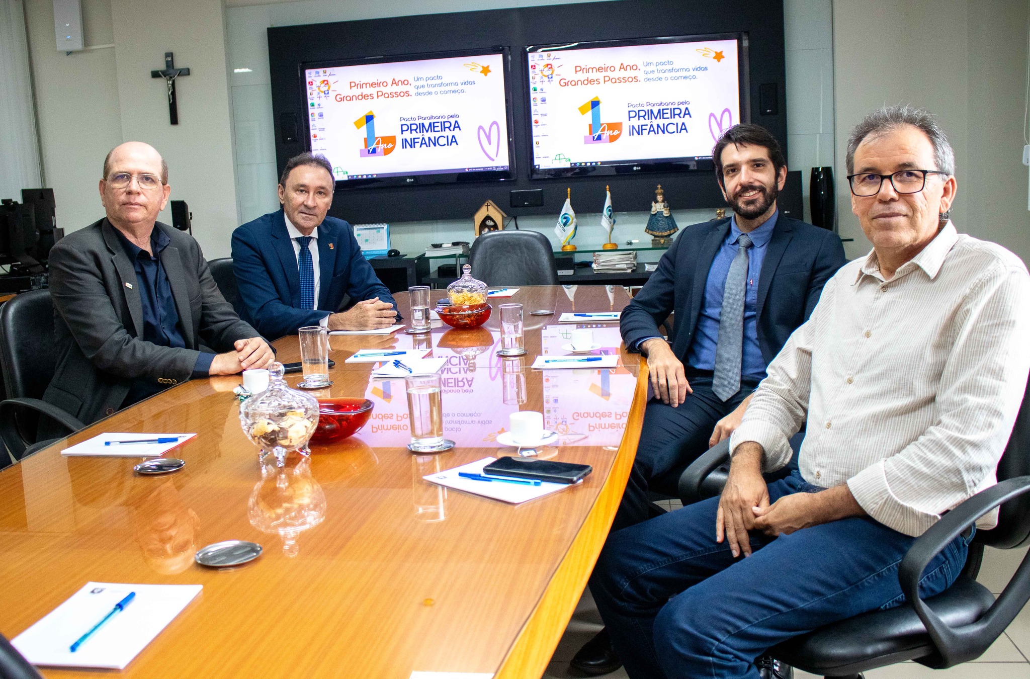 TCE-PB e CGU fortalecem parceria institucional em visita técnica realizada nesta sexta-feira (29)
