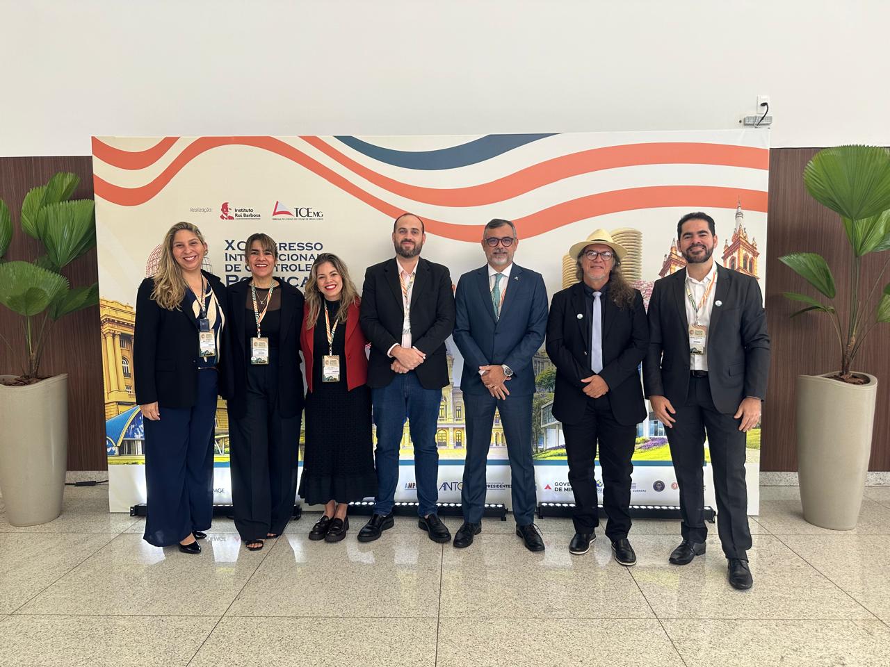 TCE-PB participa do X Congresso Internacional de Controle e Políticas Públicas em Belo Horizonte