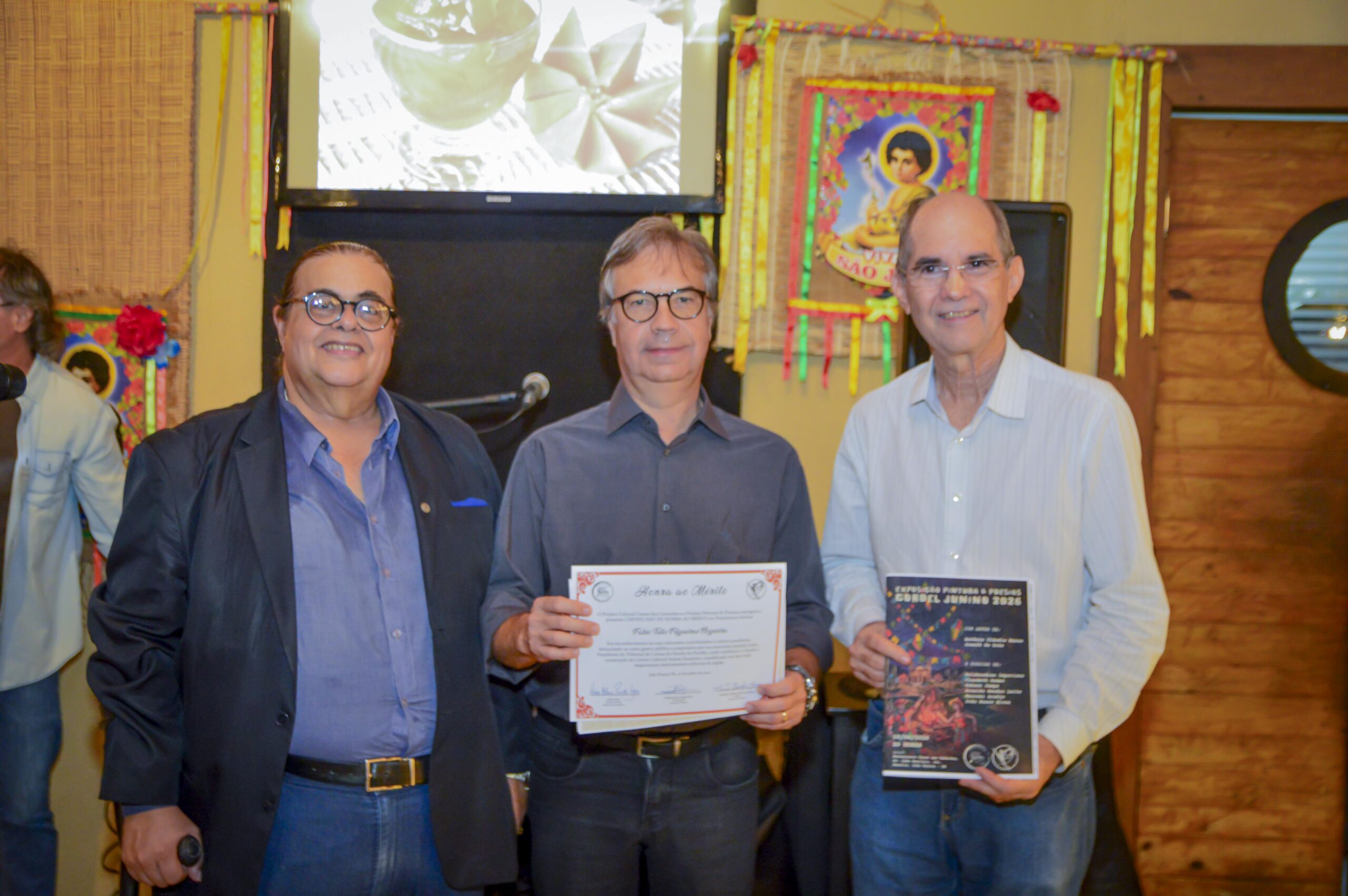 Exposição “Cordel Junino” homenageia presidente do TCE-PB e celebra a cultura popular nordestina