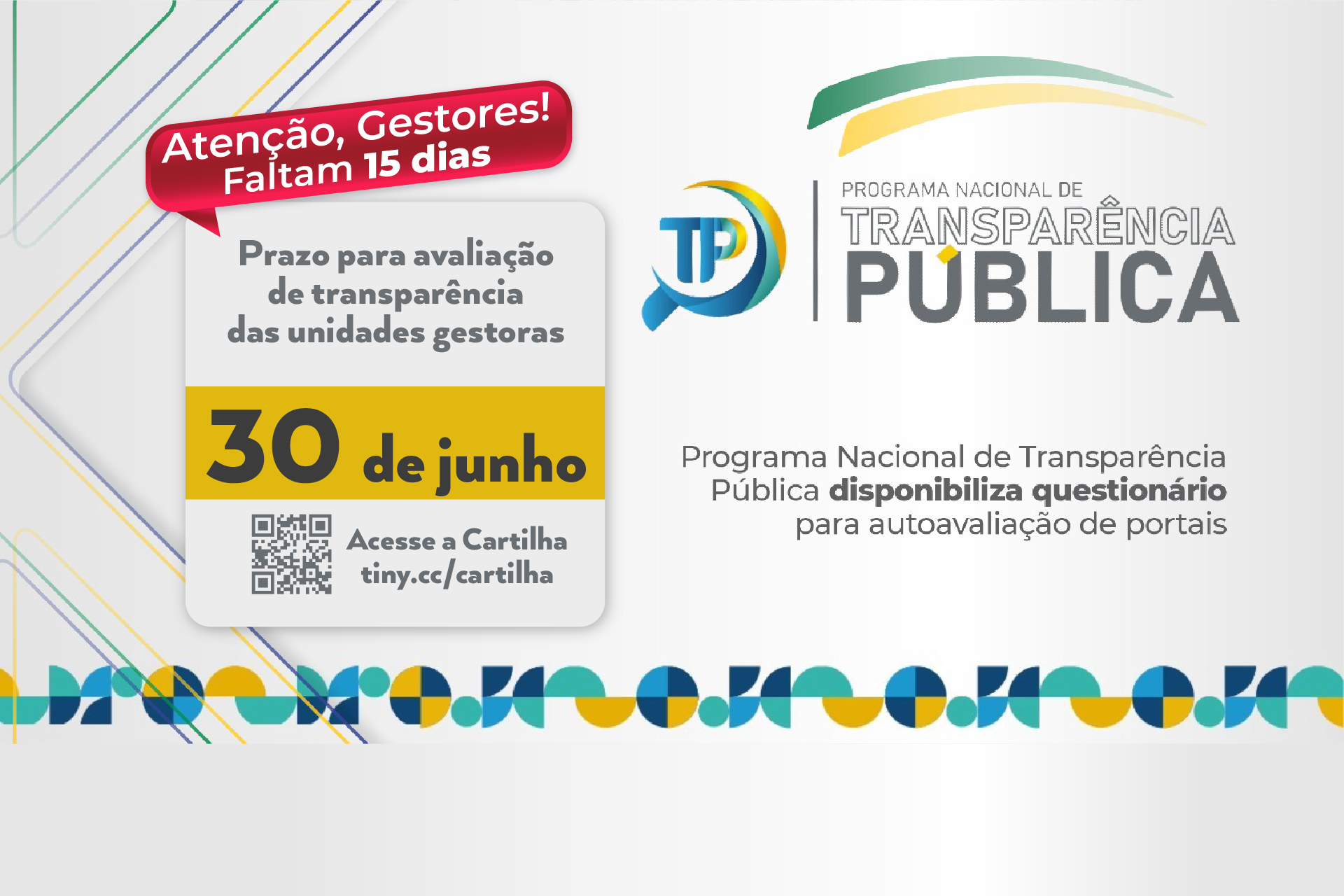 TCE-PB alerta gestores para prazo de autoavaliação do Programa Nacional de Transparência Pública
