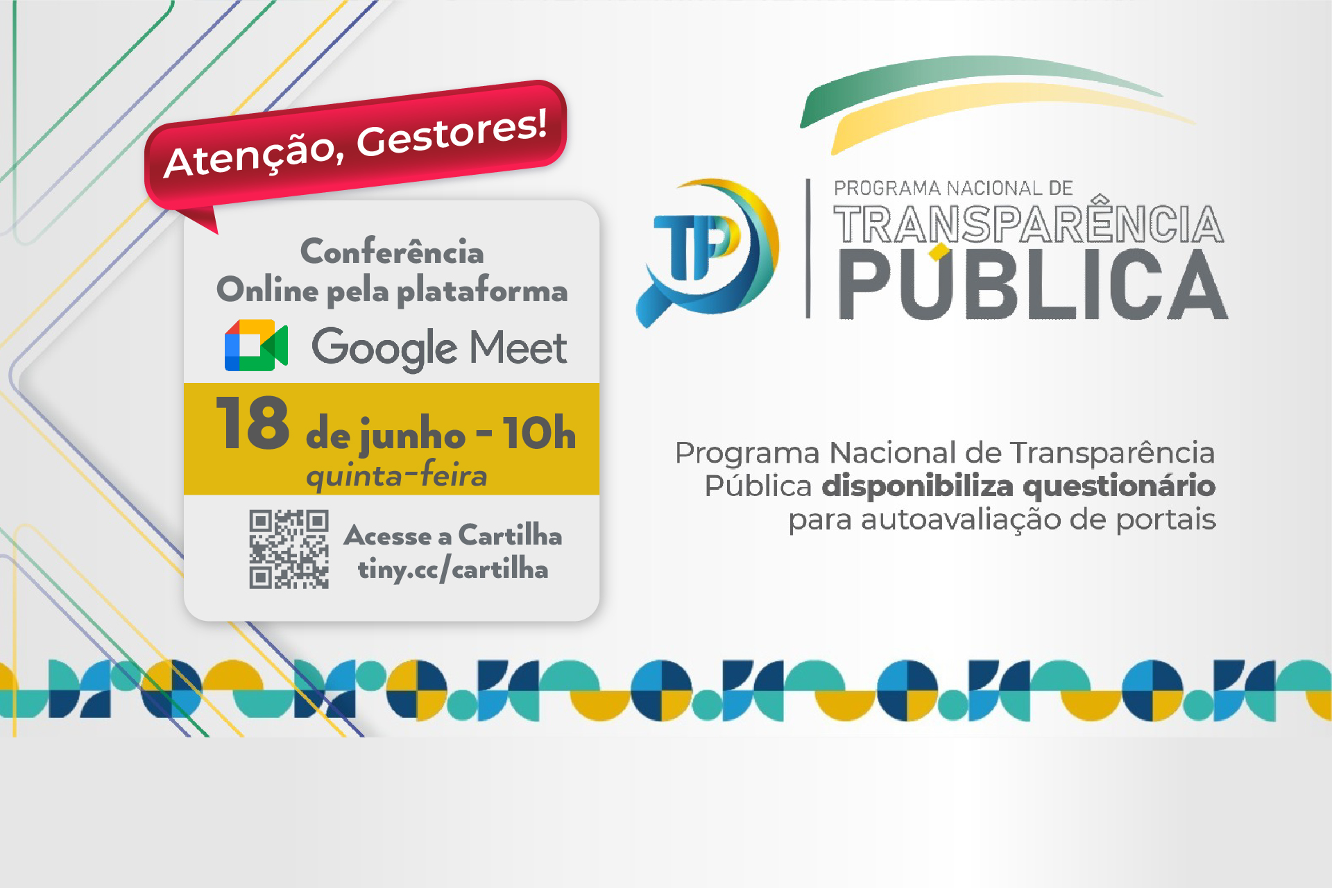 TCE-PB promove conferência online para incentivar adesão dos municípios ao Programa Nacional de Transparência Pública