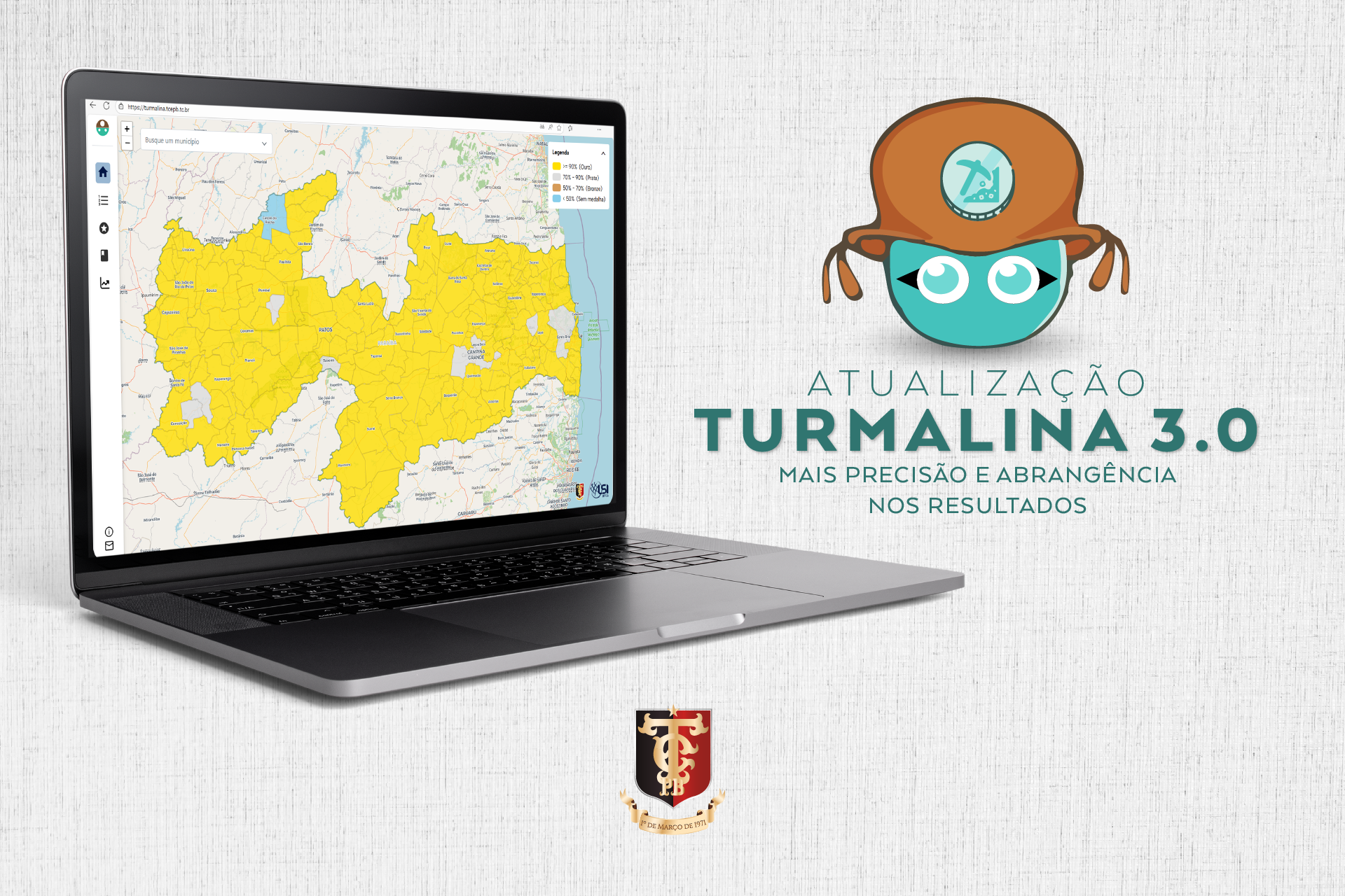 TCE-PB lança Turmalina 3.0 e incorpora avaliação da transparência às prestações de contas dos jurisdicionados
