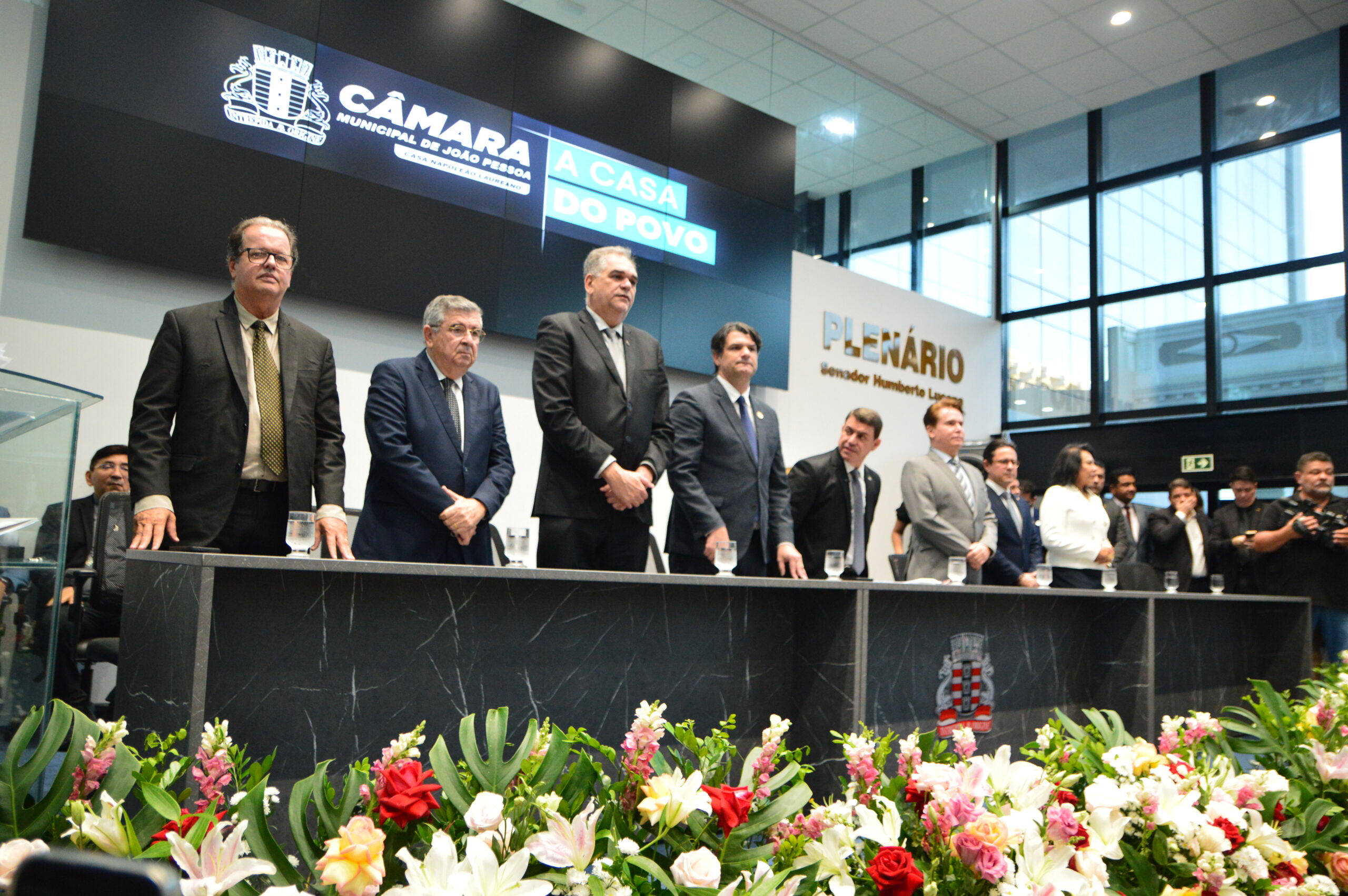 Vice-presidente do TCE-PB participa da inauguração da nova sede da Câmara Municipal de João Pessoa