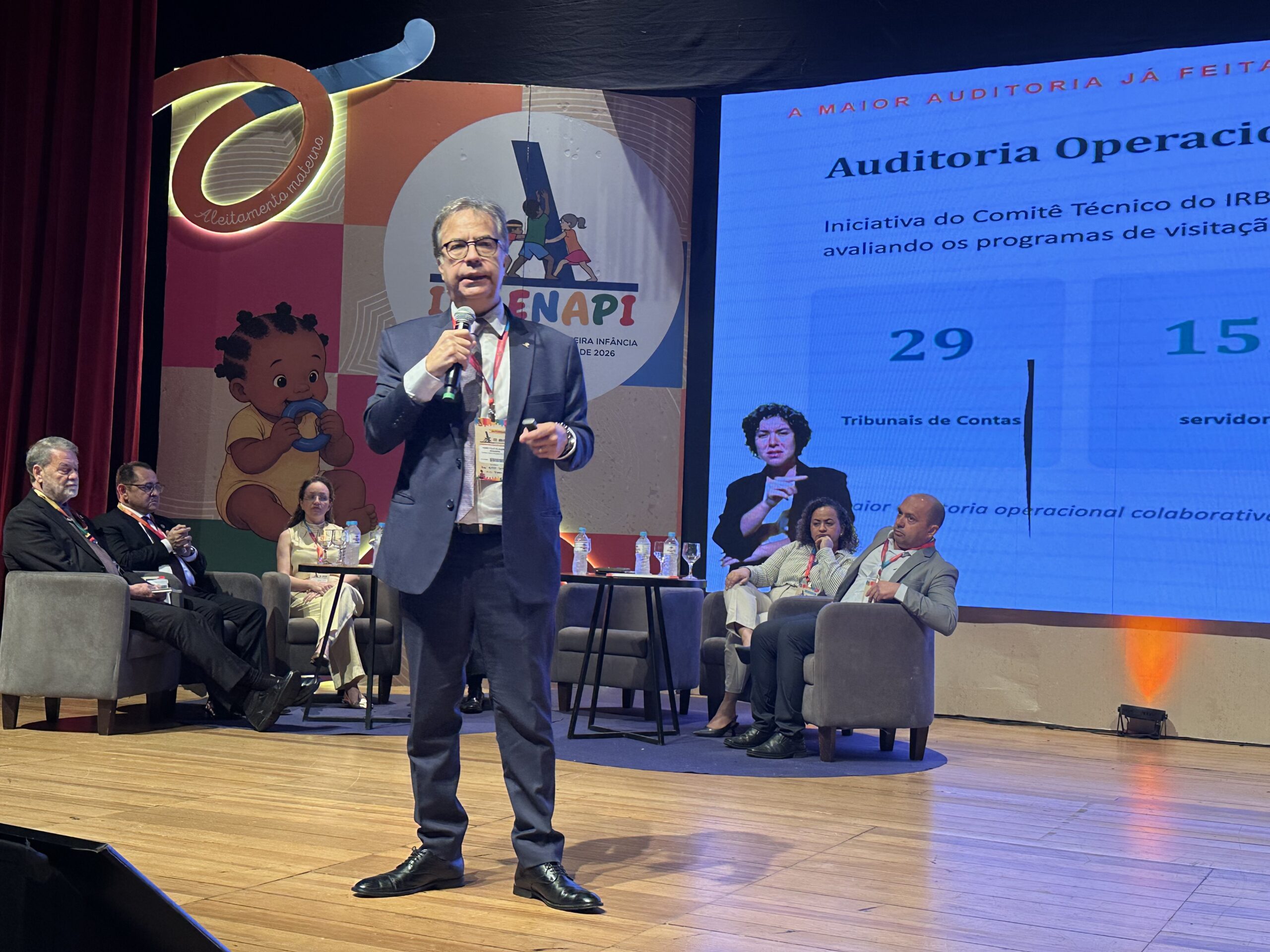 Fábio Nogueira mostra no 3º ENAPI como controle externo pode ampliar investimentos na primeira infância