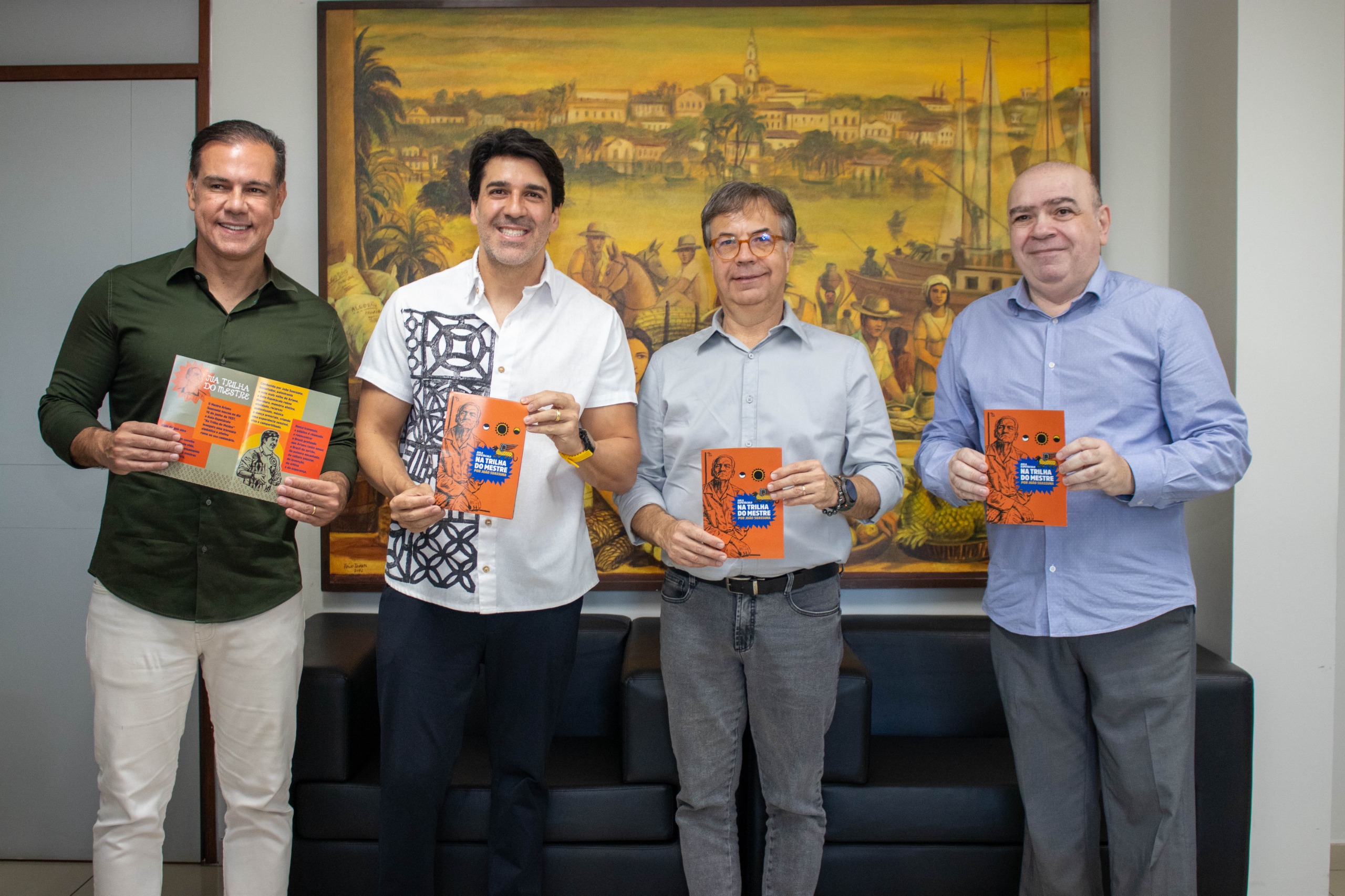 Centro Cultural do TCE-PB sedia aula-espetáculo que marca caminhada rumo ao centenário de Ariano Suassuna