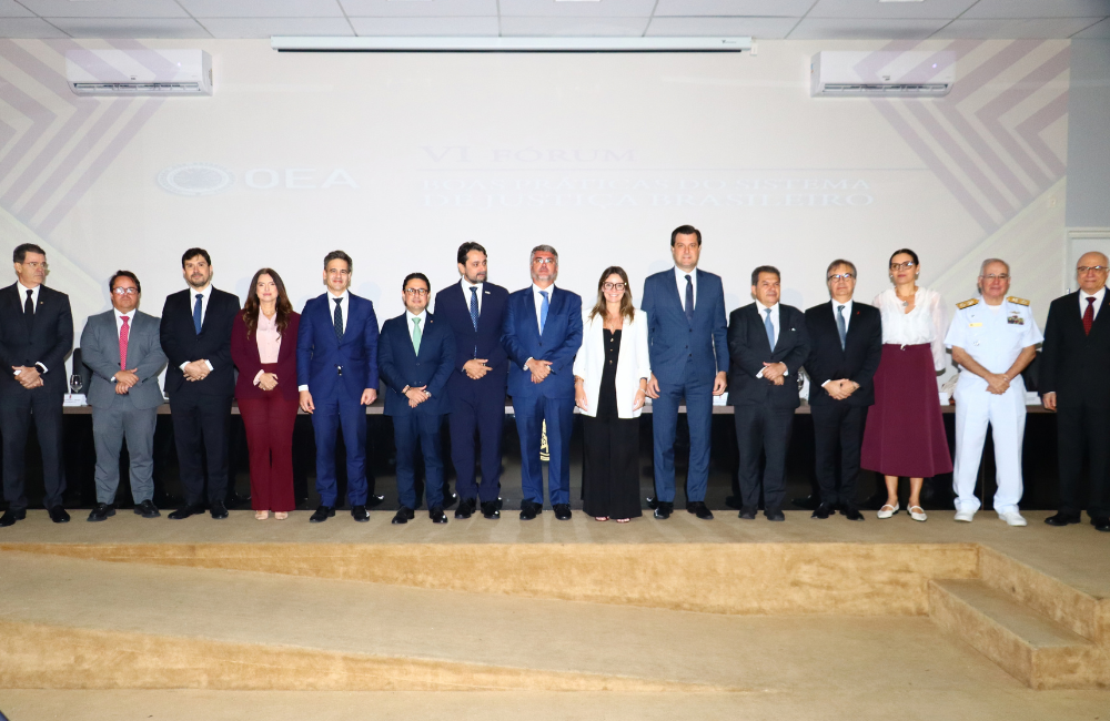 Presidente Fábio Nogueira participa da abertura do VI Fórum de Boas Práticas do Sistema de Justiça