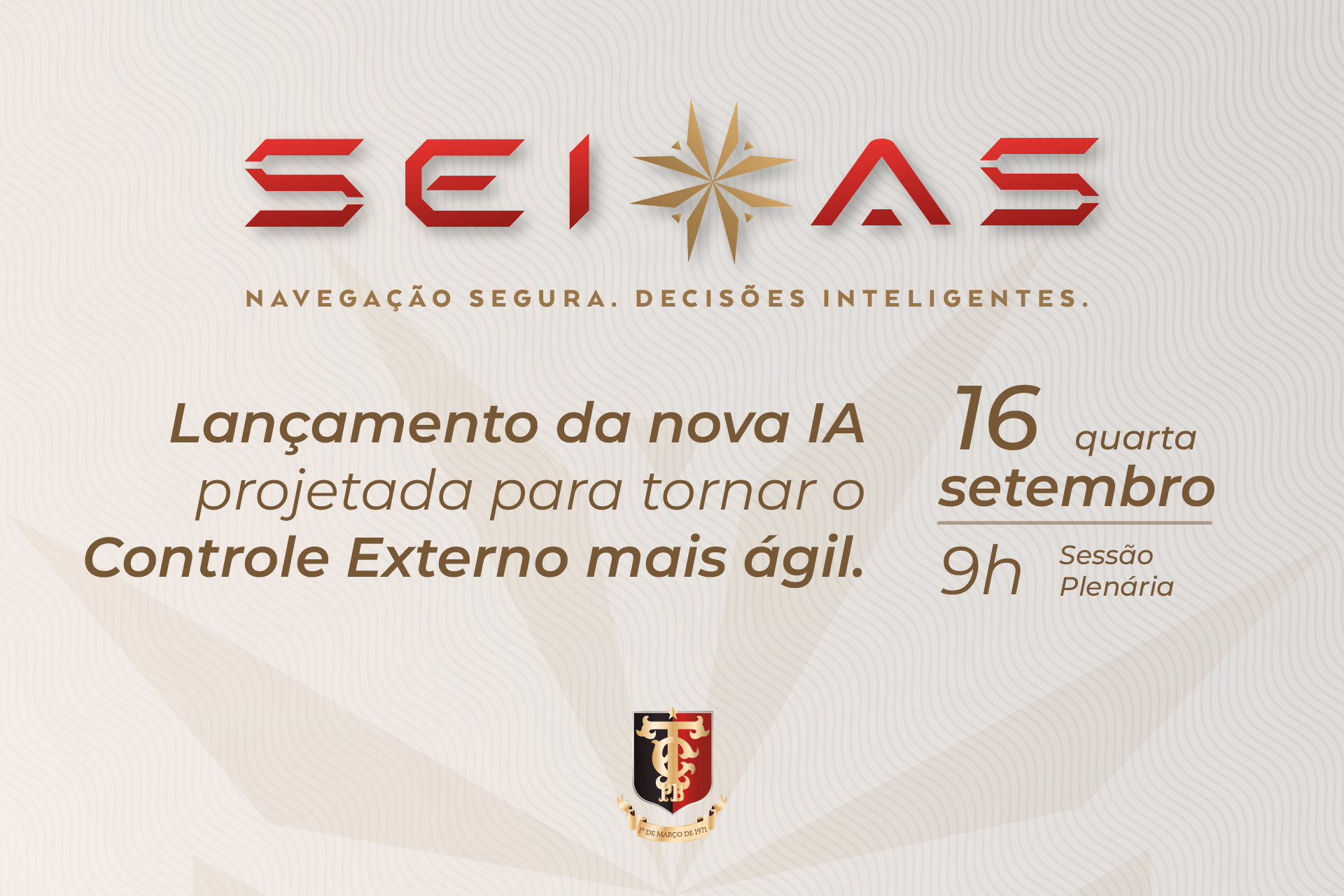 TCE-PB lança “Seixas”, nova Inteligência Artificial para otimizar a análise do Controle Externo