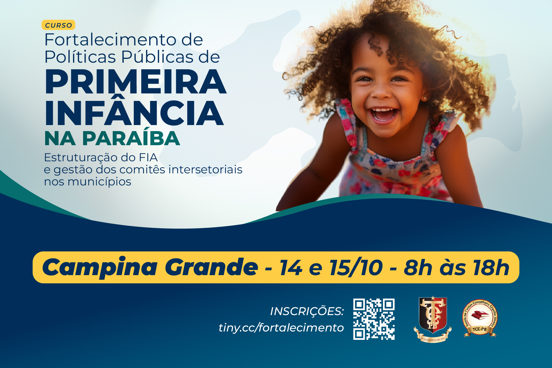 TCE-PB dá continuidade à capacitação sobre políticas públicas para a primeira infância em Campina Grande