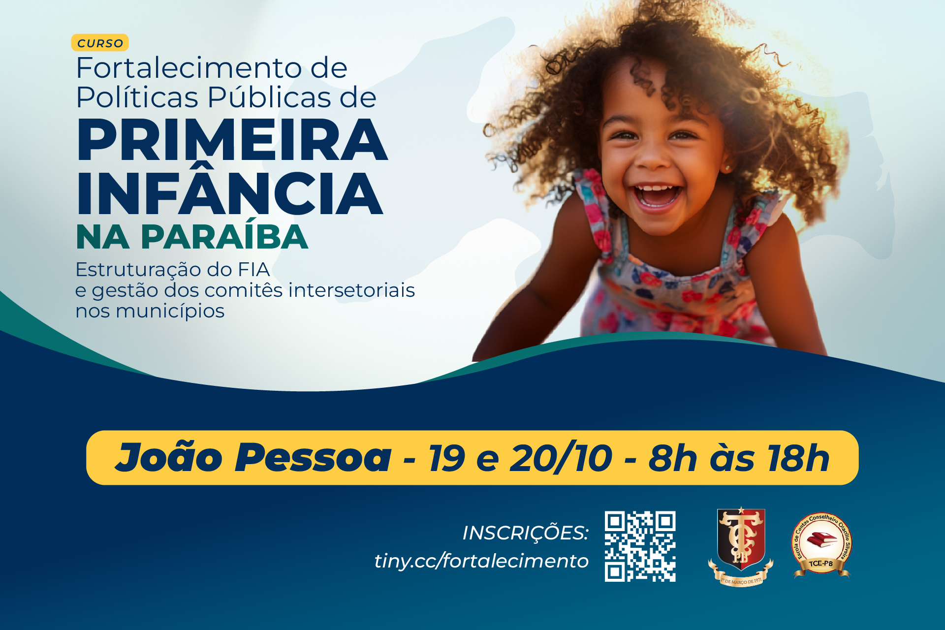 TCE-PB promove capacitação sobre políticas públicas para a primeira infância em João Pessoa