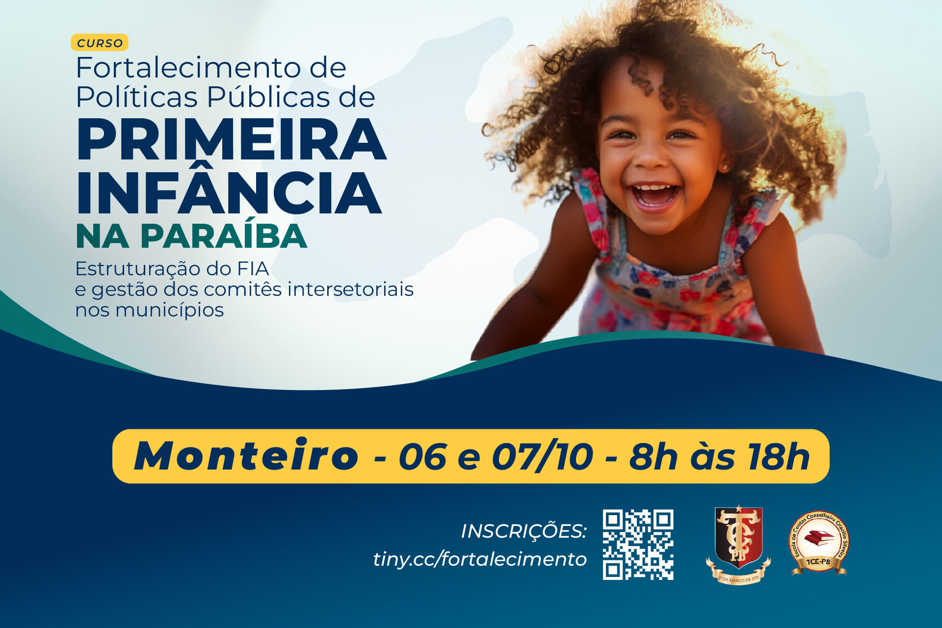 TCE-PB promove curso sobre fortalecimento das políticas públicas de primeira infância em Monteiro