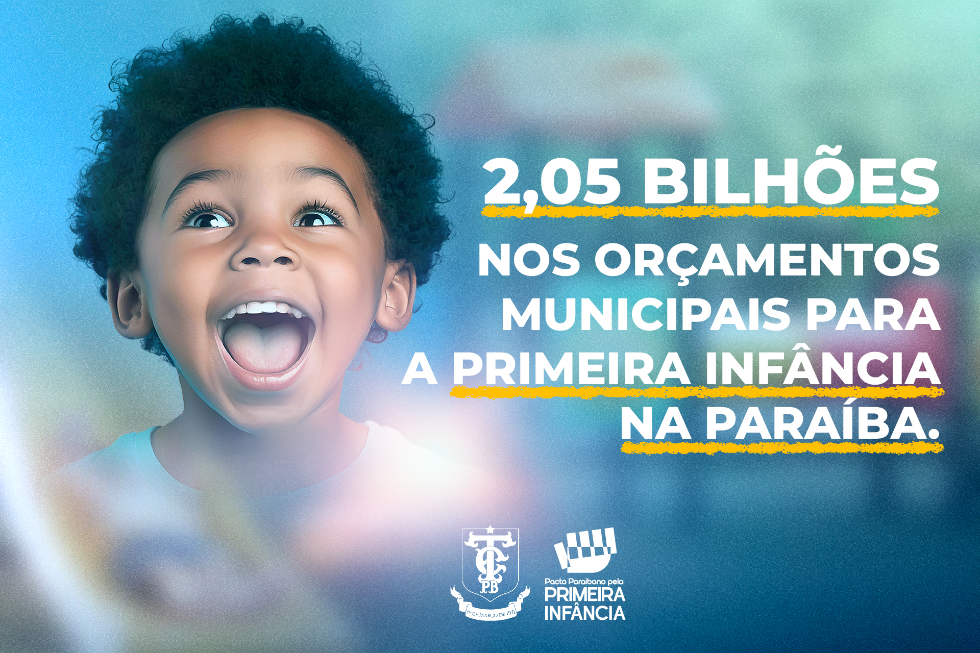 TCE-PB identifica R$ 2,05 bilhões previstos nos orçamentos municipais para políticas voltadas à primeira infância